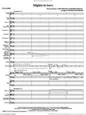 Cover icon of Mighty To Save (COMPLETE) sheet music for orchestra/band (Orchestra) by Reuben Morgan, Ben Fielding and Richard Kingsmore, intermediate skill level