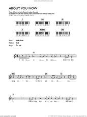 Cover icon of About You Now sheet music for voice and other instruments (fake book) by Sugababes, Cathy Dennis and Lukasz Gottwald, intermediate skill level