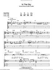 Cover icon of In The Sky sheet music for guitar (tablature) by Mark Knopfler, intermediate skill level