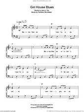 Cover icon of Gin House Blues sheet music for piano solo by Nina Simone, Fletcher Henderson and Henry Troy, easy skill level