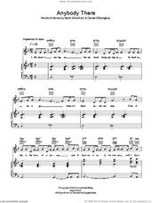Cover icon of Anybody There sheet music for voice, piano or guitar by The Script and Mark Sheehan, intermediate skill level