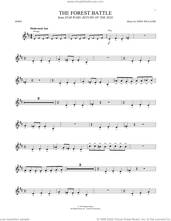 Cover icon of The Forest Battle (from Star Wars: Return Of The Jedi) sheet music for horn solo by John Williams, intermediate skill level