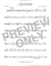 Cover icon of Ahch-To Island (from Star Wars: The Last Jedi) sheet music for trombone solo by John Williams, intermediate skill level
