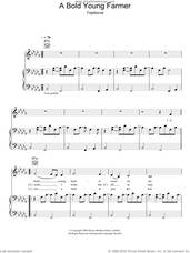 Cover icon of A Bold Young Farmer sheet music for voice, piano or guitar by Eva Cassidy and Miscellaneous, intermediate skill level