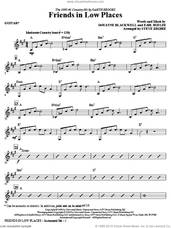 Cover icon of Friends In Low Places (complete set of parts) sheet music for orchestra/band (Rhythm) by DeWayne Blackwell, Earl Bud Lee, Garth Brooks and Steve Zegree, intermediate skill level