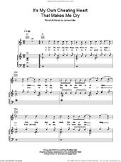 Cover icon of It's My Own Cheating Heart That Makes Me Cry sheet music for voice, piano or guitar by Glasvegas and James Allan, intermediate skill level