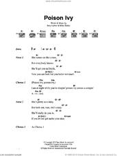 Cover icon of Poison Ivy sheet music for guitar (chords) by The Hollies, Jerry Leiber and Mike Stoller, intermediate skill level