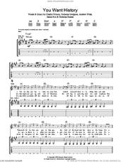 Cover icon of You Want History sheet music for guitar (tablature) by Kaiser Chiefs, Andrew White, Charlie Wilson, James Rix, Nicholas Baines and Nicholas Hodgson, intermediate skill level