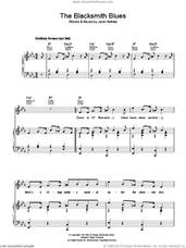 Cover icon of The Blacksmith Blues sheet music for voice, piano or guitar by Bing Crosby and Jack Holmes, intermediate skill level
