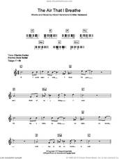 Cover icon of The Air That I Breathe sheet music for piano solo (chords, lyrics, melody) by The Hollies, Albert Hammond and Michael Hazlewood, intermediate piano (chords, lyrics, melody)