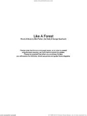 Cover icon of Like A Forest sheet music for guitar (chords) by Low, George Sparhawk, Mimi Parker and Zak Sally, intermediate skill level