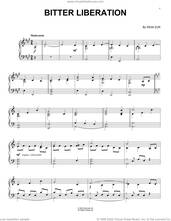 Cover icon of Bitter Liberation (from Syberia: The World Before) sheet music for piano solo by Inon Zur, intermediate skill level