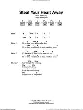 Cover icon of Steal Your Heart Away sheet music for guitar (chords) by Fleetwood Mac and Lindsey Buckingham, intermediate skill level