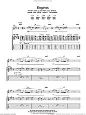 Cover icon of Engines sheet music for guitar (tablature) by Snow Patrol, Gary Lightbody, Jonathan Quinn, Nathan Connolly, Paul Wilson and Tom Simpson, intermediate skill level