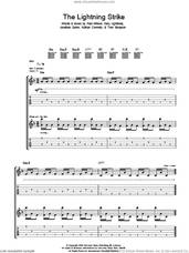 Cover icon of The Lightning Strike (What If The Storm Ends/The Sunlight Through The Flags/Daybreak) sheet music for guitar (tablature) by Snow Patrol, Gary Lightbody, Jonathan Quinn, Nathan Connolly, Paul Wilson and Tom Simpson, intermediate skill level