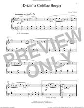 Cover icon of Drivin' A Cadillac Boogie sheet music for piano solo (elementary) by Jeremy Siskind, beginner piano (elementary)