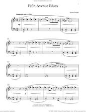 Cover icon of Fifth Avenue Blues sheet music for piano solo (elementary) by Jeremy Siskind, beginner piano (elementary)