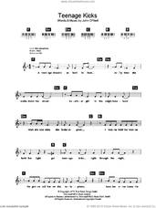 Cover icon of Teenage Kicks sheet music for piano solo (chords, lyrics, melody) by The Undertones, intermediate piano (chords, lyrics, melody)