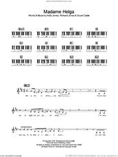 Cover icon of Madame Helga sheet music for piano solo (chords, lyrics, melody) by Stereophonics, Kelly Jones, Richard Jones and Stuart Cable, intermediate piano (chords, lyrics, melody)