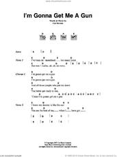 Cover icon of I'm Gonna Get Me A Gun sheet music for guitar (chords) by Cat Stevens, intermediate skill level