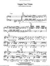 Cover icon of Vegas Two Times sheet music for voice, piano or guitar by Stereophonics and Kelly Jones, intermediate skill level