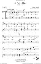 Cover icon of A Quiet Place (arr. Russell Robinson) sheet music for choir (SATB: soprano, alto, tenor, bass) by Take 6, Russell Robinson and Ralph Carmichael, intermediate skill level