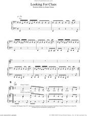 Cover icon of Looking For Clues sheet music for voice, piano or guitar by Robert Palmer, intermediate skill level