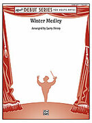 Cover icon of Winter Medley sheet music for concert band (full score) by Anonymous, beginner skill level