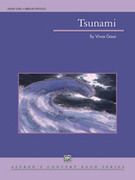 Cover icon of Tsunami sheet music for concert band (full score) by Vince Gassi, intermediate skill level