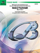 Cover icon of Nocturne sheet music for concert band (full score) by Alexander Scriabin, classical score, easy skill level