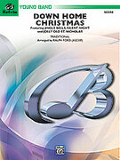 Cover icon of Down Home Christmas sheet music for concert band (full score) by Anonymous, easy skill level