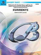Cover icon of Currents sheet music for concert band (full score) by Robert W. Smith, intermediate skill level