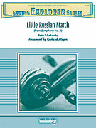 Cover icon of Little Russian March sheet music for string orchestra (full score) by Pyotr Ilyich Tchaikovsky and Pyotr Ilyich Tchaikovsky, classical score, easy skill level