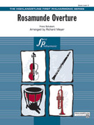 Cover icon of Rosamunde Overture sheet music for full orchestra (full score) by Franz Schubert and Richard Meyer, classical score, easy skill level
