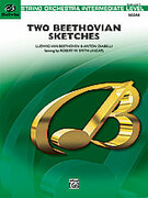 Cover icon of Two Beethovian Sketches sheet music for string orchestra (full score) by Ludwig van Beethoven, Antonio Diabelli and Robert W. Smith, classical score, easy/intermediate skill level