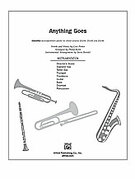 Anything Goes (COMPLETE) for Choral Pax - pop soprano saxophone sheet music