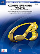 Cover icon of Czar's Evening Waltz sheet music for string orchestra (full score) by Nikolay Obukhov, intermediate skill level