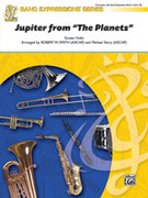 Cover icon of Jupiter (COMPLETE) sheet music for concert band by Gustav Holst, Robert W. Smith and Michael Story, classical score, beginner skill level