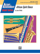 Cover icon of African Spirit Dance sheet music for concert band (full score) by John O'Reilly, easy skill level
