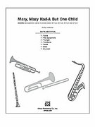 Cover icon of Mary, Mary Had-A But One Child (COMPLETE) sheet music for Choral Pax by Jay Althouse, easy/intermediate skill level