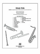 Cover icon of Sleigh Ride (COMPLETE) sheet music for Choral Pax by Leroy Anderson and Mitchell Parish, classical score, easy/intermediate skill level