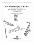 Cover icon of Don't Nobody Bring Me No Bad News sheet music for Choral Pax (full score) by Charlie Smalls and Larry Shackley, easy/intermediate skill level