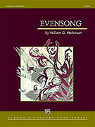 Cover icon of Evensong sheet music for concert band (full score) by William G. Harbinson, easy/intermediate skill level