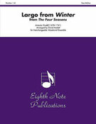 Cover icon of Largo from Winter from The Four Seasons (COMPLETE) sheet music for wind ensemble by Antonio Vivaldi, classical score, intermediate skill level