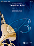 Cover icon of Tonadillas Suite sheet music for concert band (full score) by Enrique Granados, classical score, intermediate skill level