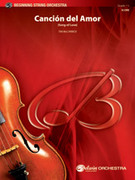 Cover icon of Cancin del Amor sheet music for string orchestra (full score) by Tim McCarrick, easy skill level