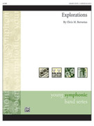 Cover icon of Explorations sheet music for concert band (full score) by Chris M. Bernotas, easy skill level