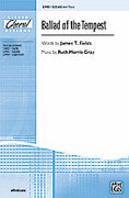 Cover icon of Ballad of the Tempest sheet music for choir S(S)AB by Ruth Morris Gray, intermediate skill level