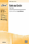 Cover icon of Cante una Cancion (Sing a Song) sheet music for choir (2-Part) by Jay Althouse, intermediate skill level
