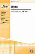 Cover icon of Autumn sheet music for choir (2-Part) by Andy Beck, intermediate skill level
